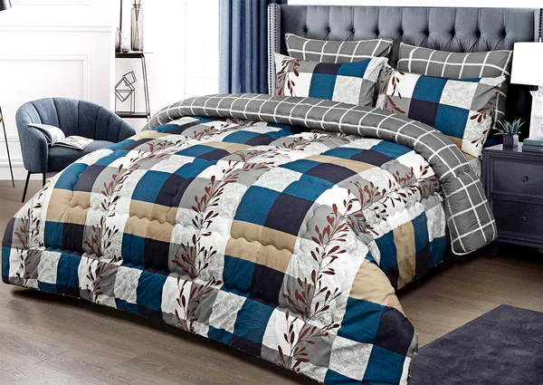 طقم كوفيرتة فوربد قطن مخلوط مجوز