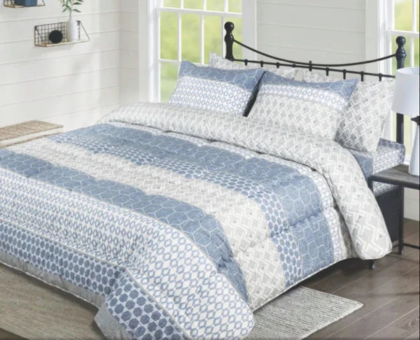 طقم كوفيرتة فوربد قطن مخلوط مجوز