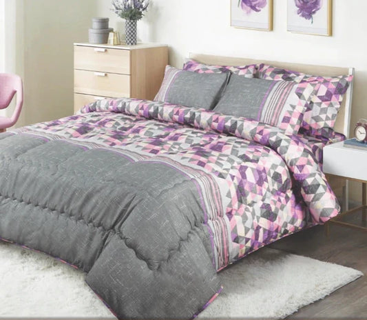 طقم كوفيرتة فوربد قطن مخلوط مجوز