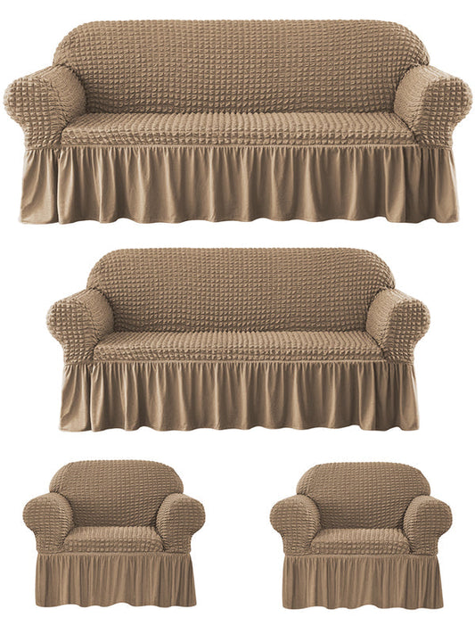 طـقـم كــفــر كـنـب بـيـج